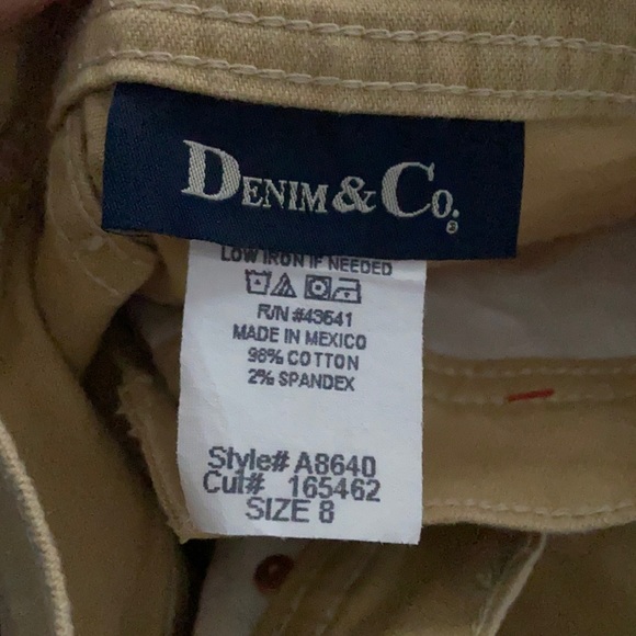 Denim and co tan pants - Picture 1 of 3